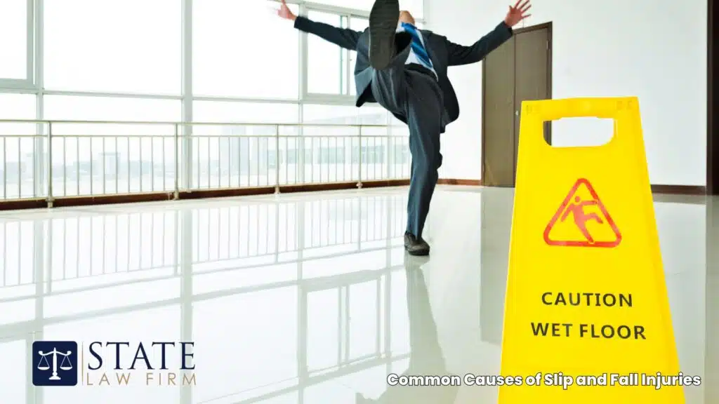 Abogados de lesiones por resbalones y caídas – Long Beach, CA 4 Common Causes of Slip and Fall Injuries