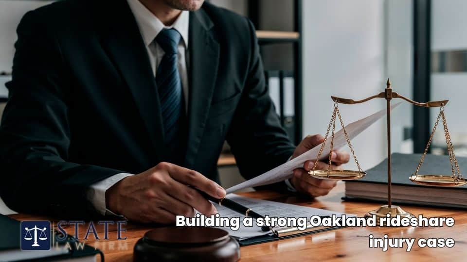 Building a strong Oakland rideshare injury case
