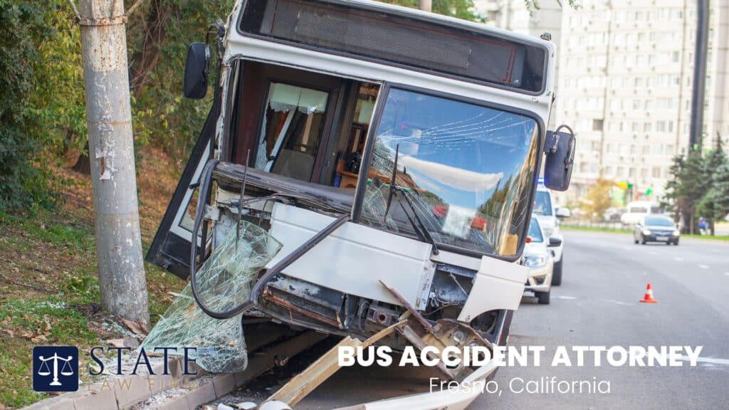 Abogado de accidentes de autobús en Fresno