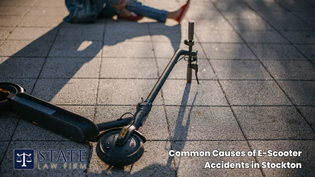 Abogado de accidentes de patinetes eléctricos en Stockton 2 Causas comunes de accidentes de patinetes eléctricos en Stockton