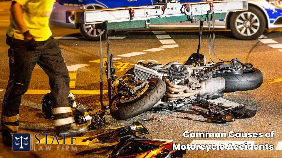 Causas comunes de accidentes de motocicleta