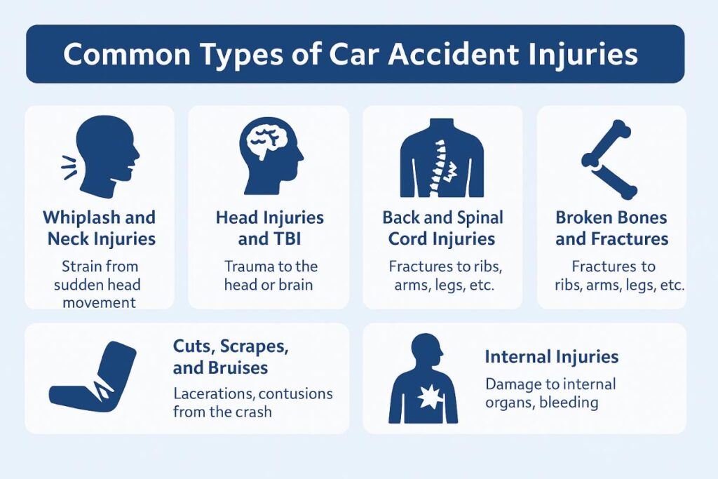 Common Types of Car Accident Injuries