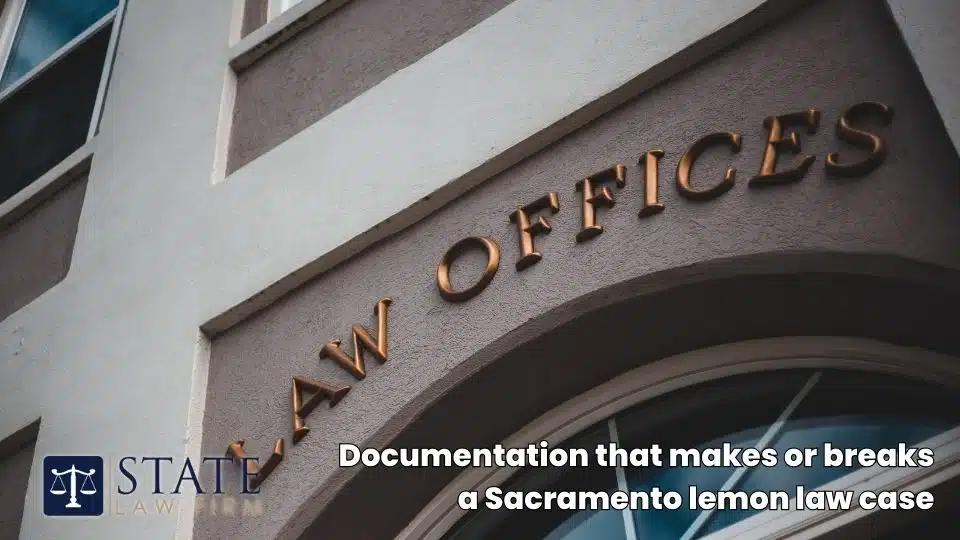 New Car Lemon Law Attorneys in Sacramento, CA 3 Documentation that makes or breaks a Sacramento lemon law case