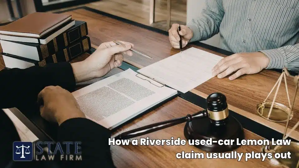 How a Riverside used-car Lemon Law claim usually plays out