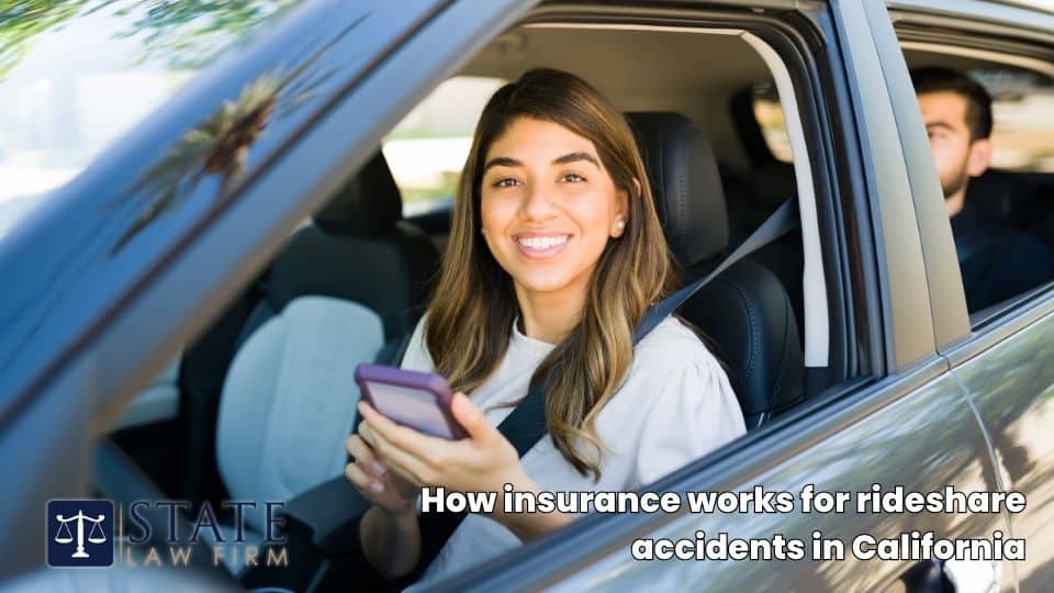 How insurance works for rideshare accidents in California