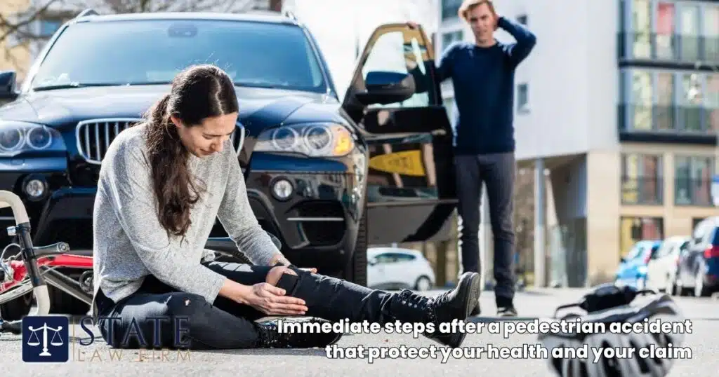 Immediate steps after a pedestrian accident that protect your health and your claim