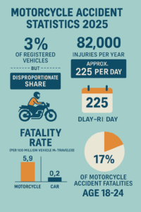What Are the Odds of Getting Into A Motorcycle Accident 2 Motorcycle Accident Statistics 2025