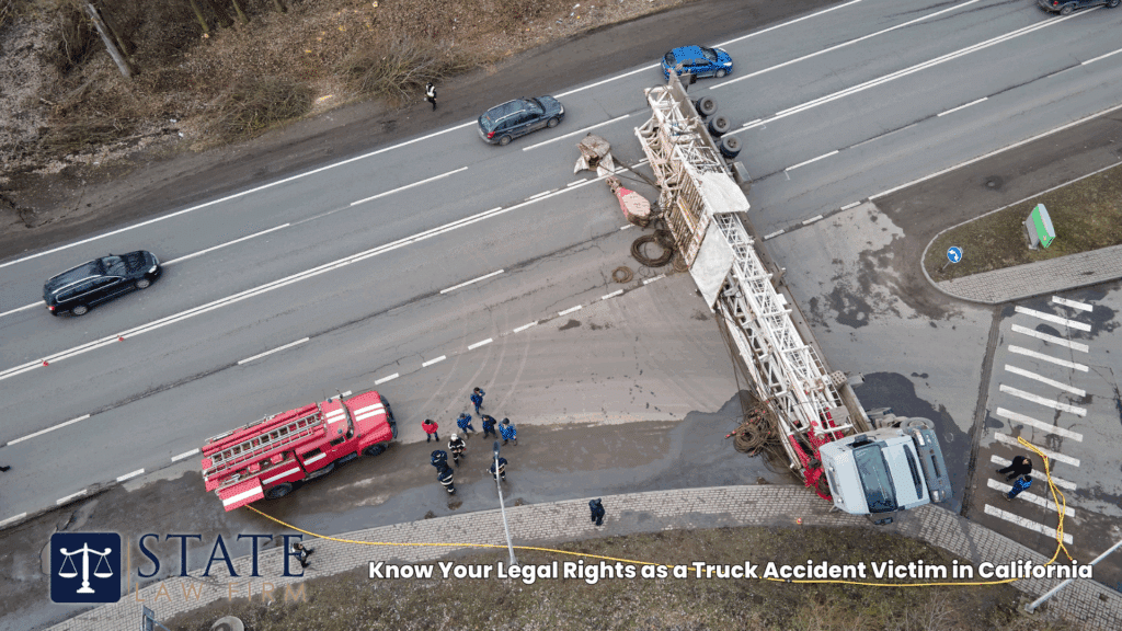 Conozca sus derechos legales como víctima de un accidente de camión en California