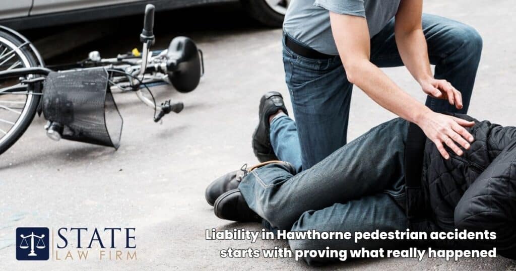 Liability in Hawthorne pedestrian accidents starts with proving what really happened