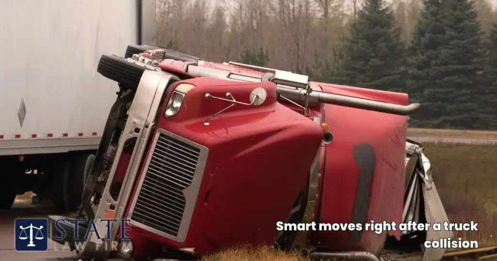 Truck Accident Lawyers in Gardena, CA 4 Smart moves right after a truck collision