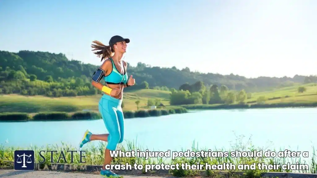 What injured pedestrians should do after a crash to protect their health and their claim