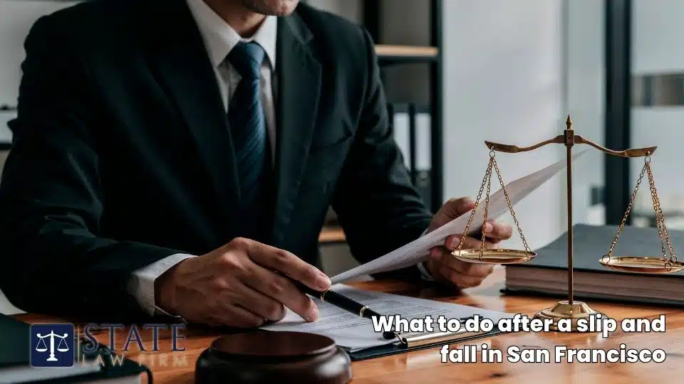 What to do after a slip and fall in San Francisco