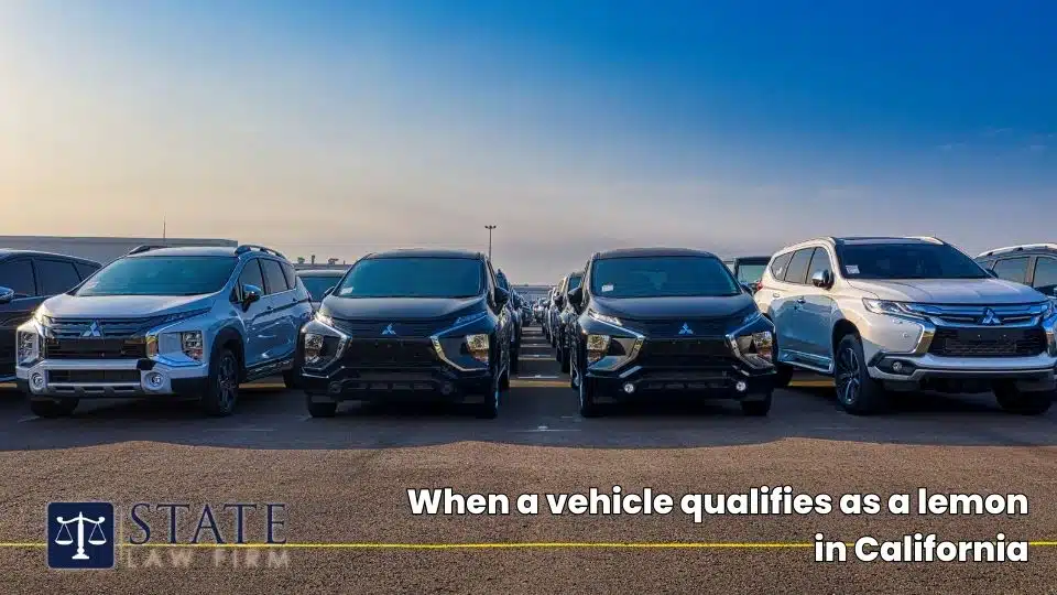 When a vehicle qualifies as a lemon in California