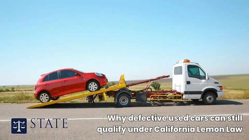 Why defective used cars can still qualify under California Lemon Law
