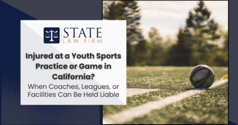 Ball on a green field next to a white line