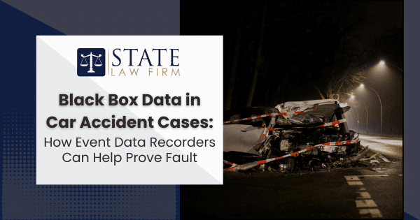 Damaged car after collision