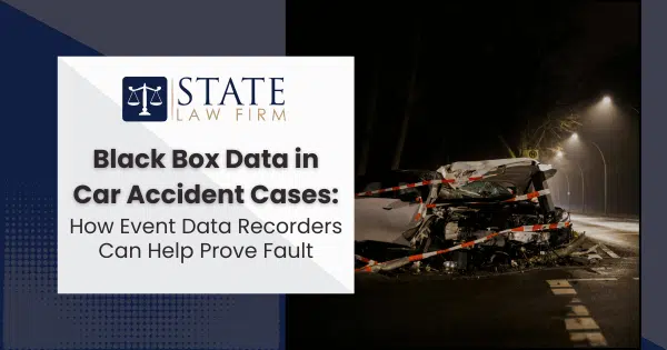 Damaged car after collision