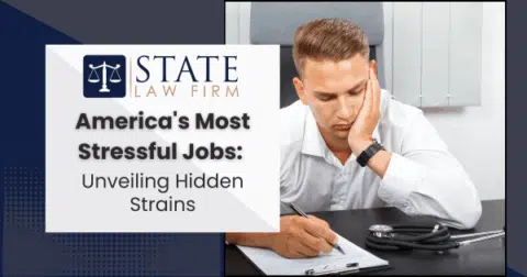 Man sitting at a desk with a pen,