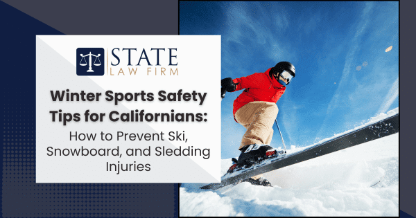 Man snowboarding down snowy slope