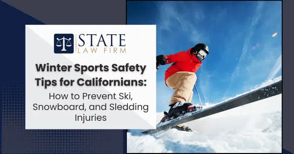 Man snowboarding down snowy slope