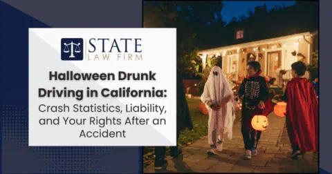 People in Halloween costumes at a party