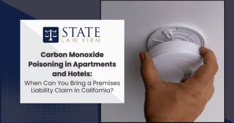 Person holding a smoke detector