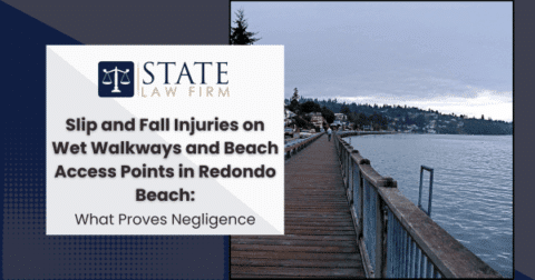 Pier displaying 'State Law Firm'