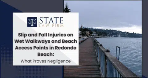 Pier displaying 'State Law Firm'
