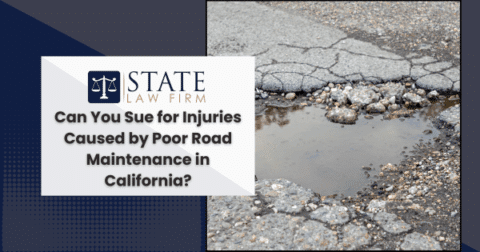 Pot hole with 'state law firm can you sue for' text