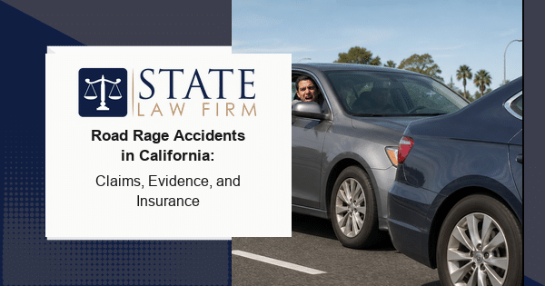 Road rage accident claim in California