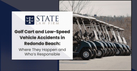 Row of golf carts for State Law Firm