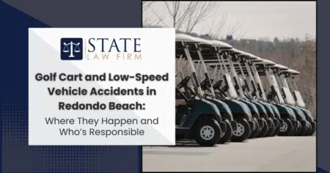 Row of golf carts for State Law Firm