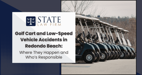 Row of golf carts for State Law Firm