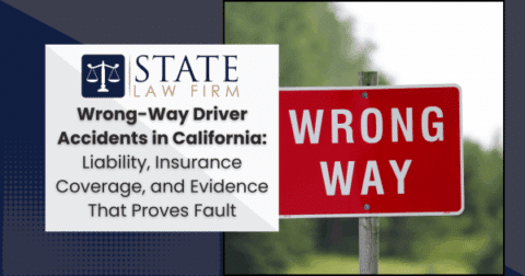Two red wrong way signs, symbolizing wrong-way