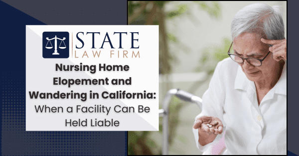Woman holding a document for a state law