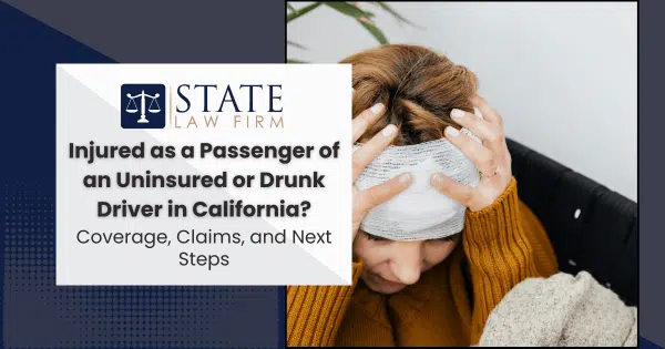 Woman with bandaged head covering her face