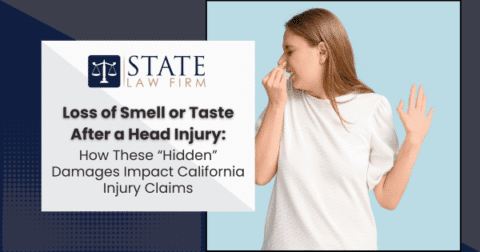 Woman with hand to mouth